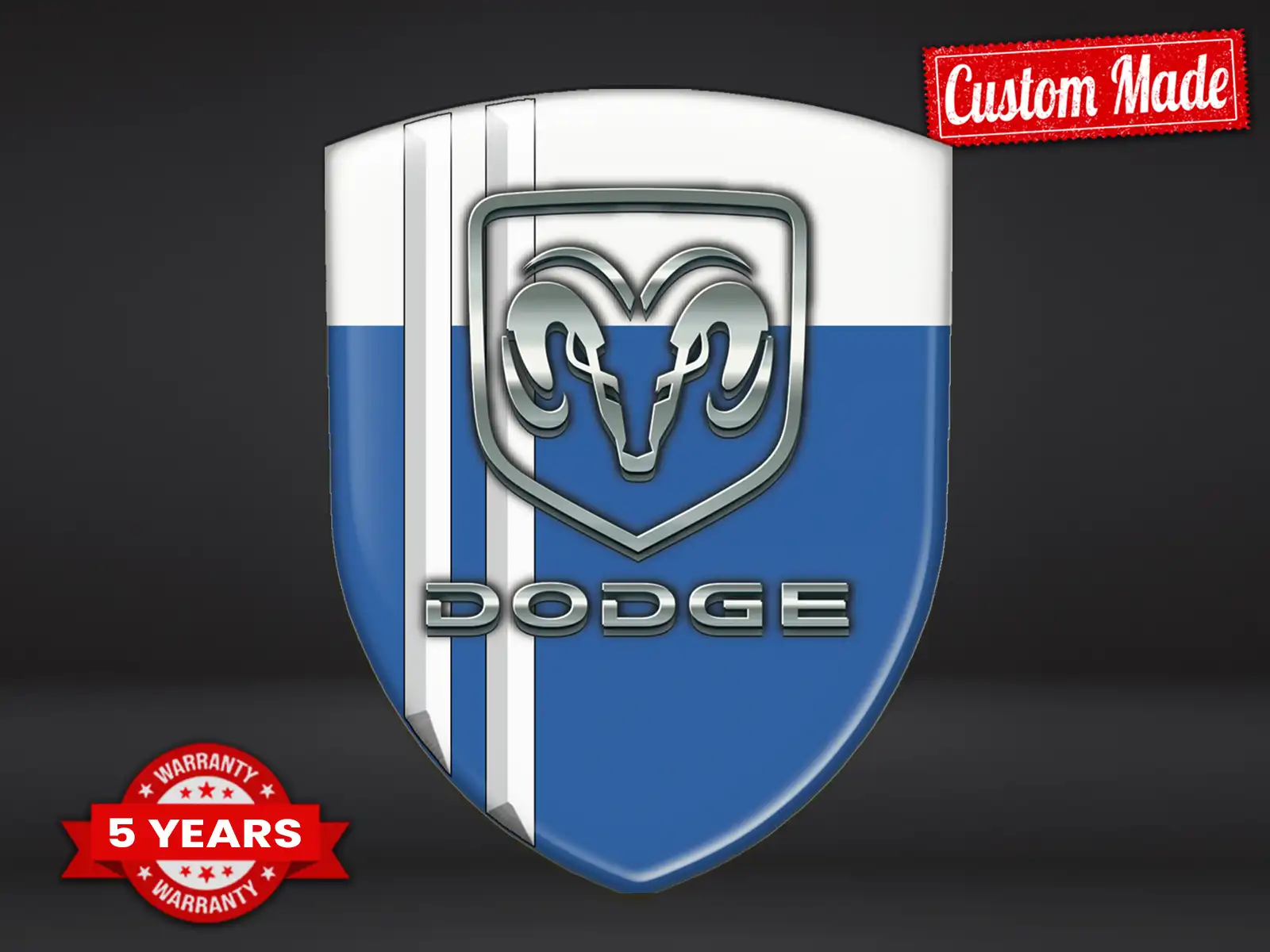 Dodge Pegatinas Permanentes Resistentes Alta Calidad Profesional